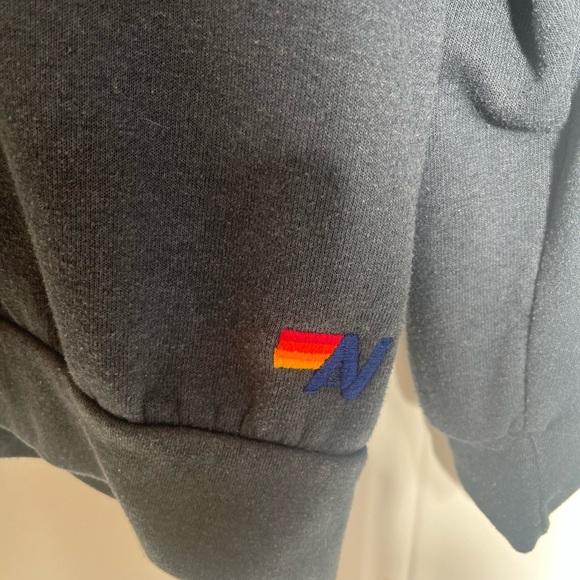 Aviator Nation Malibu Crewneck Sweatshirt-Charcoal - Picture 4 of 7